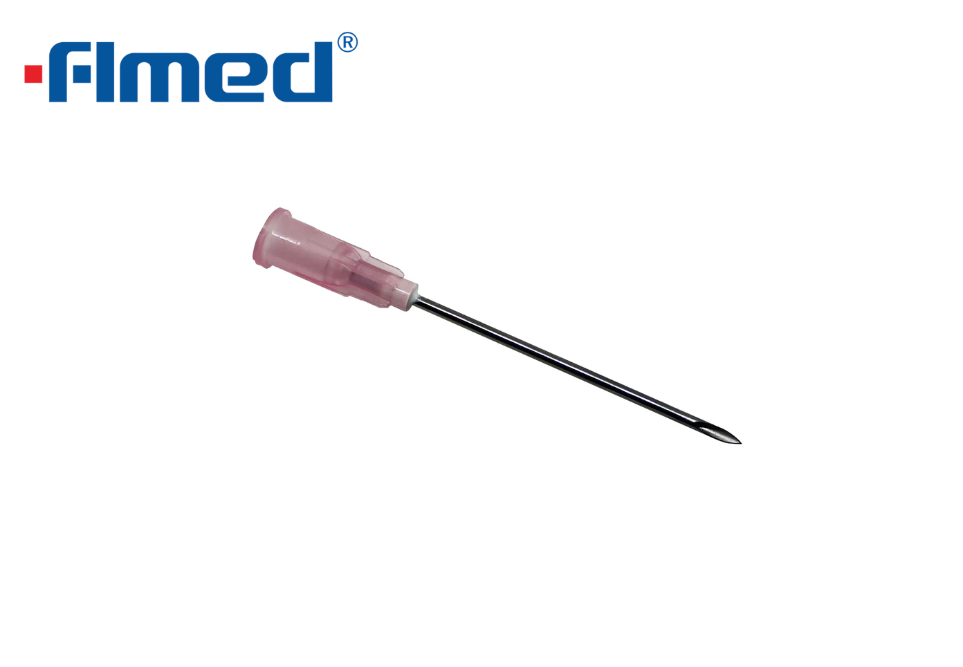 18G Hypodermic Needle (1.2mm X 38mm) Pink (18G X 1, 1/2" Inch) from