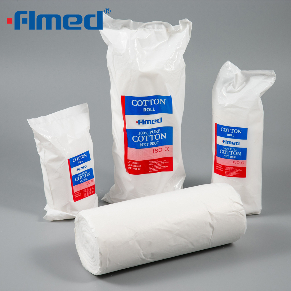 Surgical Medical Absorbent Hydrophilic 100% Cotton Wool Roll from China ...