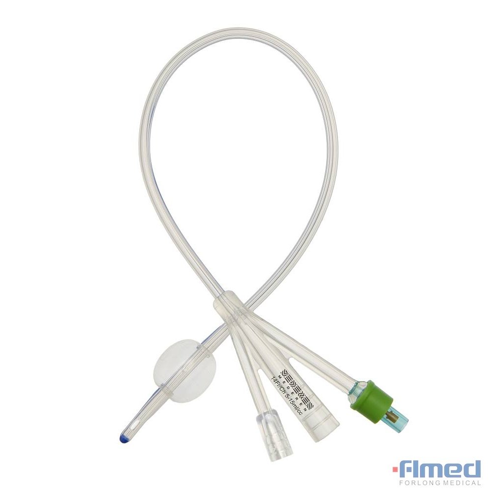 3way Standart Silicone Foley Catheter from China manufacturer